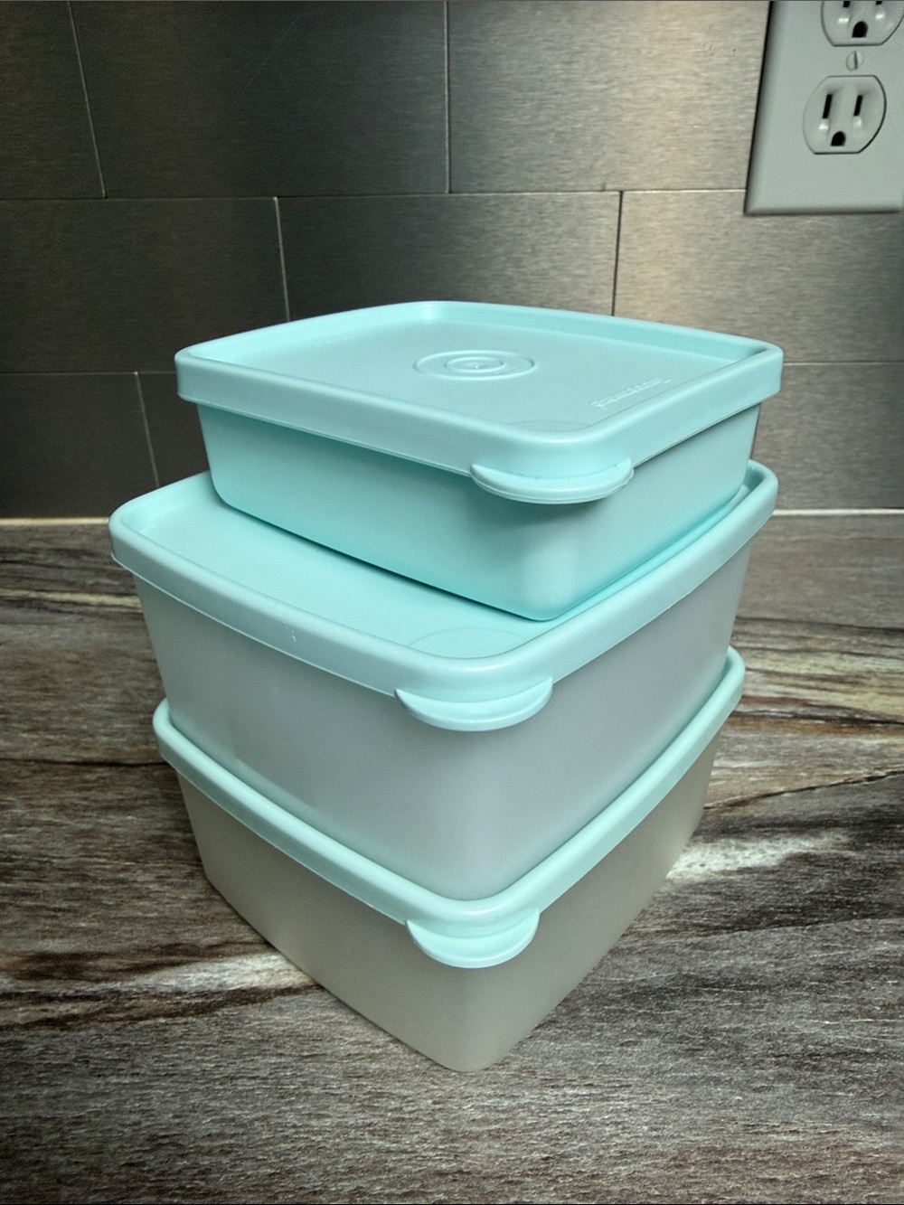 Tupperware Square Containers